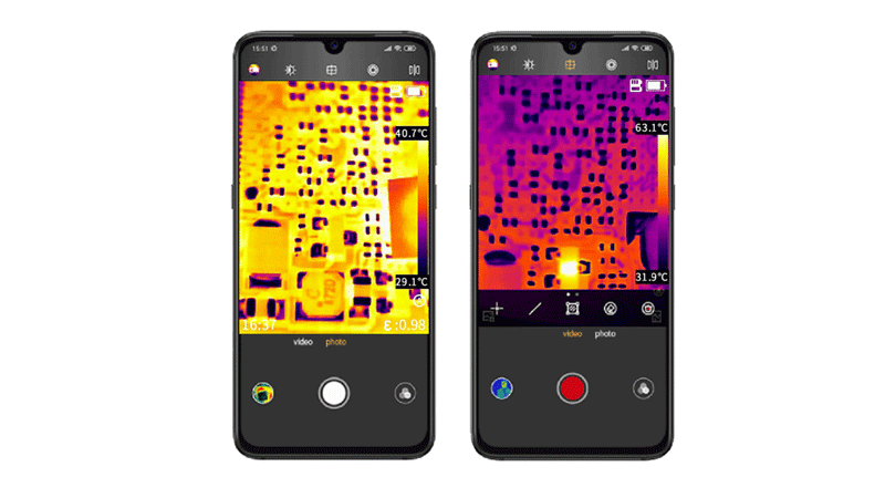 MobIR 2S Infrared Mobile Phone Thermal Tmaging Camera | Guide 